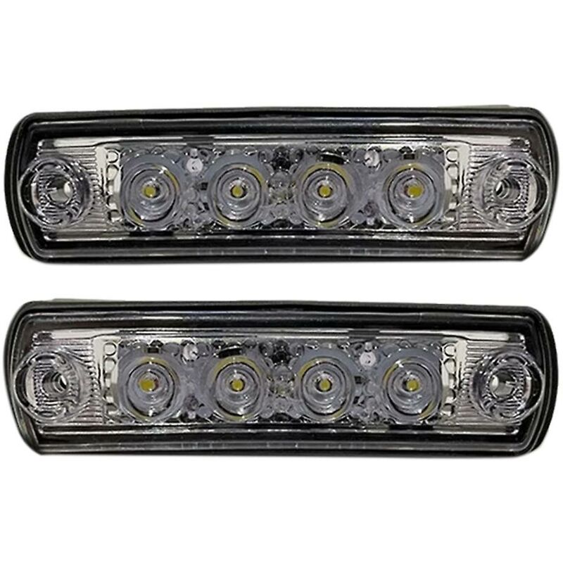 Woosien - 2 Stück 24 v LKW-LED-Visierlicht, Sonnenschutzlicht für Man Truck Tgx Truck Tgs 81252606121