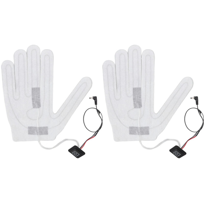 Eosnow 2 PCs Elektrische Heizblatt 3 Getriebe Einstellbare Filme Ersatz für DC -Heizungen für Handschuhe