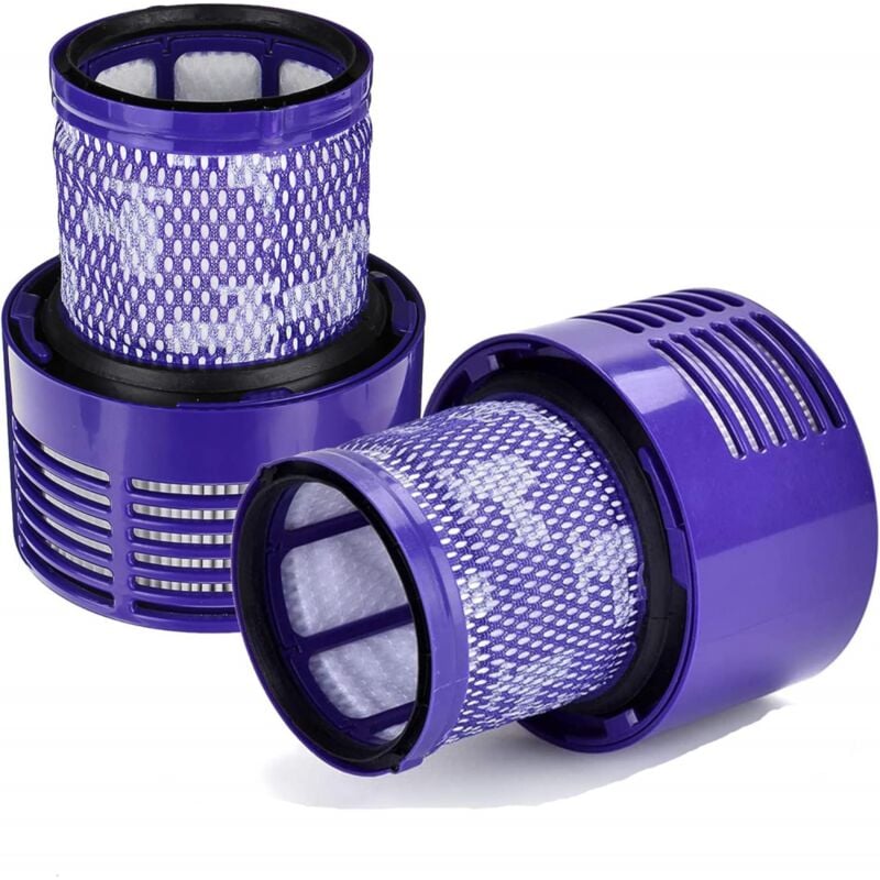 2 Stück Filter für Dyson V10 SV12, ErsatzFilter für Cyclone V10 Serie, V10 Absolute, V10 Animal, V10 Motorhead, V10 Total Clean, Ersetzt Teilenummer