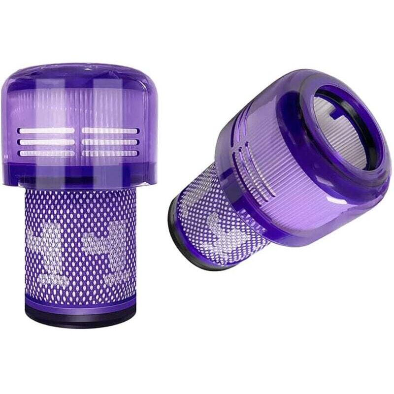 2 Stück Filter für Dyson V12, Ersatzfilter für Dyson V12 Detect Slim, Zubehörfilter für Dyson V12 Slim Absolute, Waschbarer Filter V12 Detect Slim