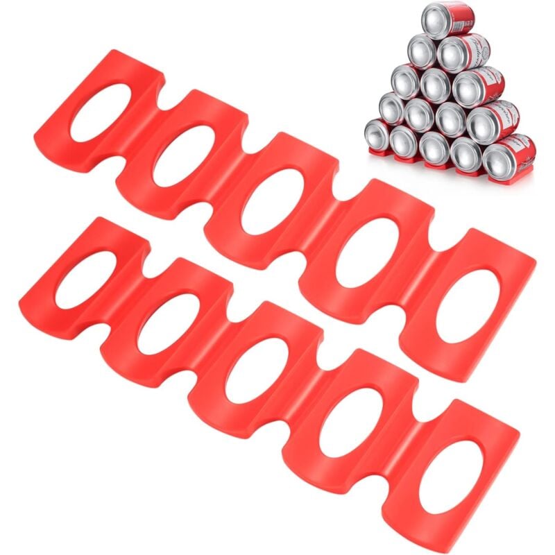 2 Stück Kühlschrank-Flaschenhalter, universeller Silikon-Dosenhalter, Kühlschrank-Weinflaschenhalter, Bierflaschenhalter