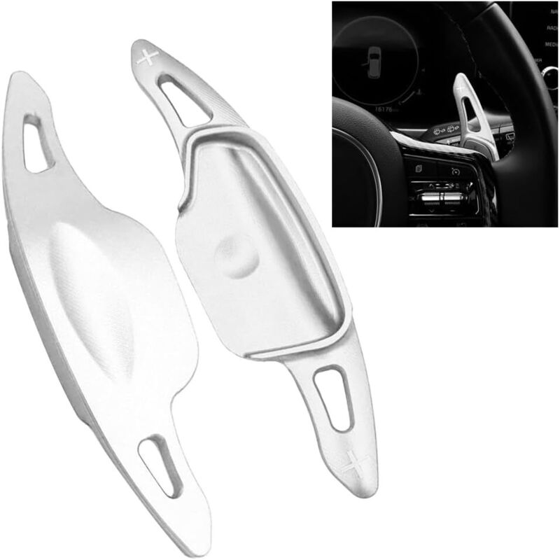 2 Stück Lenkrad Verlängerungen für Kia K3 (2020-2023) - Aluminium Lenkradadapter für DSG Getriebe - Erhöht den Komfort & Sicherheit