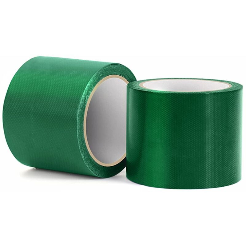 2 Stück Planen-Reparatur-wasserdichtes Klebeband, 5 cm x 5 m Markisen-Reparaturband, stark für die Reparatur von lkw- oder Gewächshausplanen,