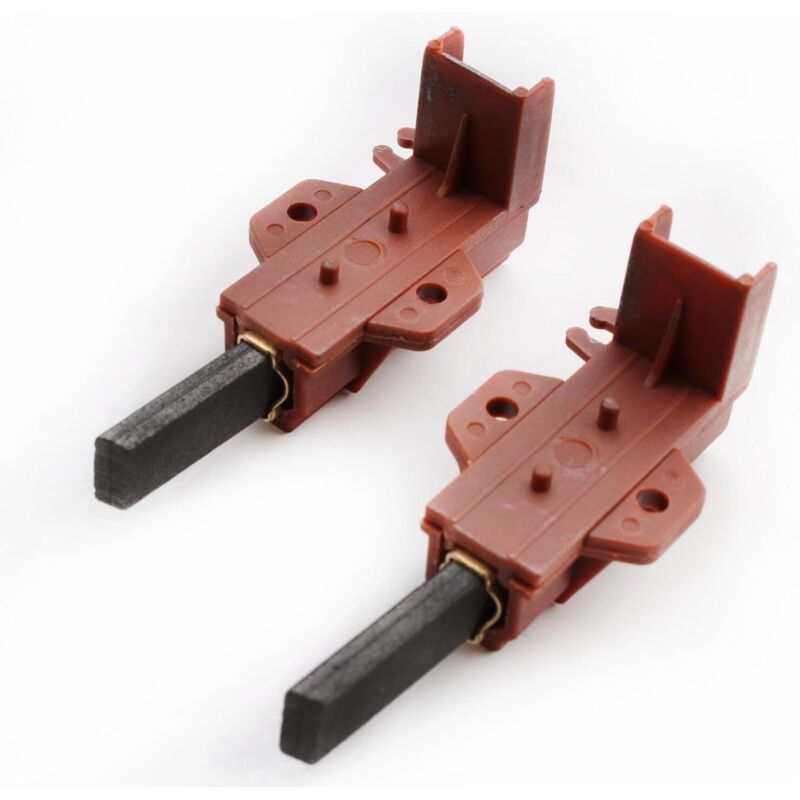 2 Stück rote Kohlebürsten für Waschmaschinen, Kohlebürsten für Waschmaschinen, Kohlebürsten für Motoren, Kohlebürsten für Elektromotoren