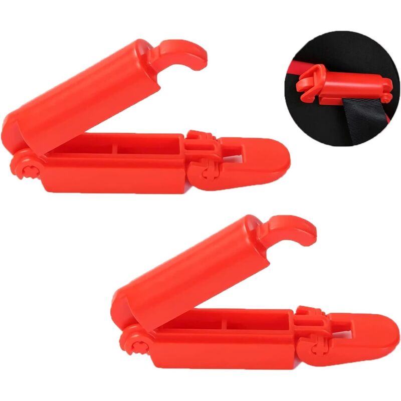 2 Stück - Sicherheitsgurtclip, Autositzclip, Autositzgurtclip, Kindersicherheitsgurtschnallenversteller, für Autositz, Kindersitz