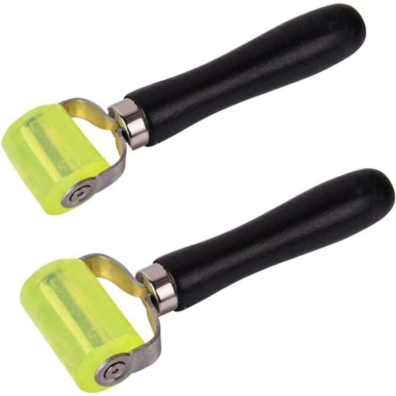 2 stück Silikon Presser Roller Reparatur Werkzeug für Lärm Roller Verdichter Roller für Tapete