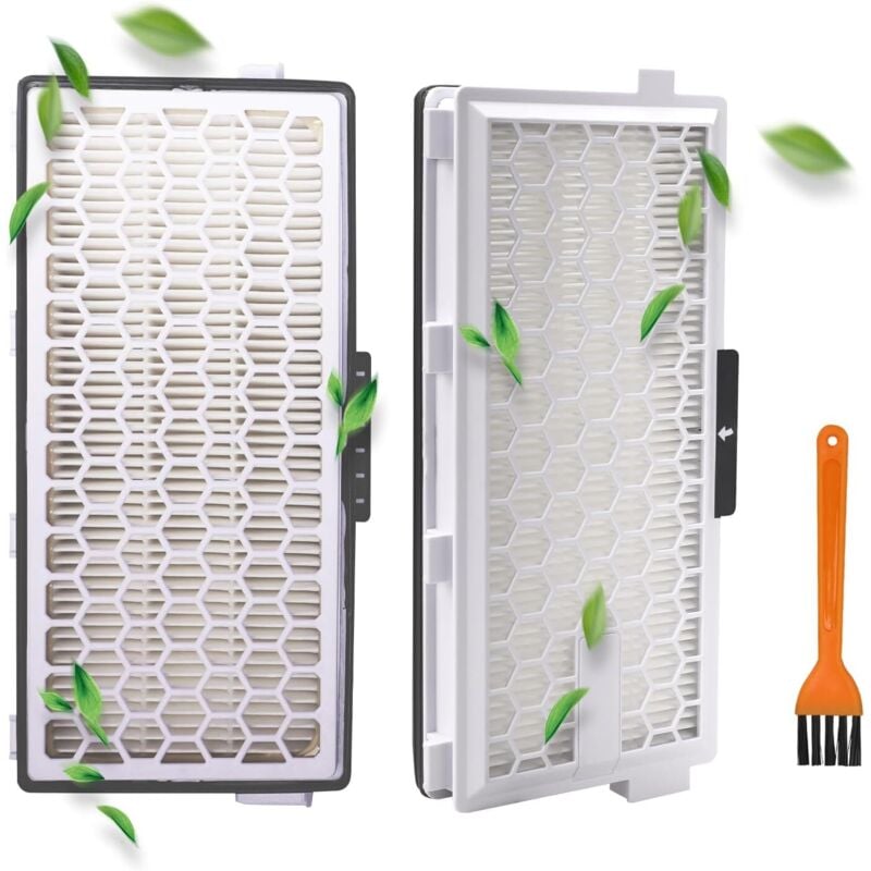 2 Stück Staubsaugerfilter für Miele Complete C3 Active AirClean sf-ha 50. Ersatzfilter für Miele Compact C1 C2 Complete C2 S8340 Staubsauger.