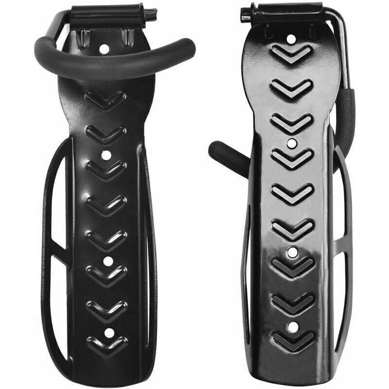 Odipie - 2 Stück Wand-Fahrradträger, Fahrradträger, Wand-Fahrradträger, Fahrrad-Wandhalterungen mit Zubehör, Fahrradhaken,