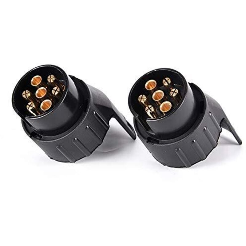 2 stücke 12 V DC 13 Pin auf 7 Pin Stecker Adapter für Auto Anhänger Lkw Caravan Anhängerkupplung