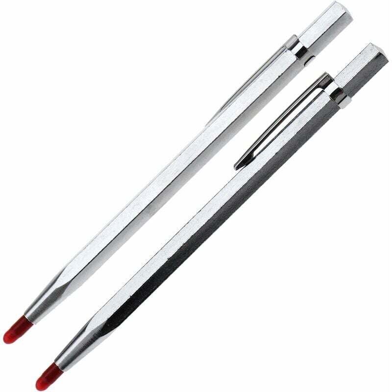 2 stücke Hartmetall Punkt Glasritzrades Stifte Ingenieur Detail Glasritzrades Handwerk Werkzeug 142mm