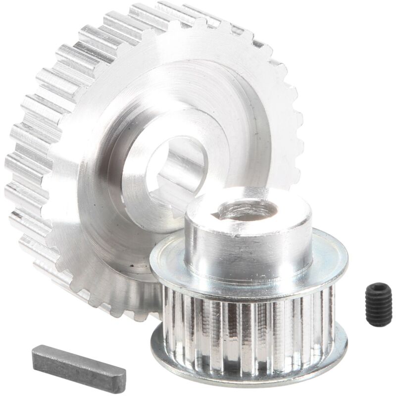 2 StüCke Metall Synchron Scheibe Getriebe Motor Riemen Antriebs Rad Getriebe s Cj0618 Mini Dreh Maschine Getriebe, Metall Schneide Maschine Getriebe