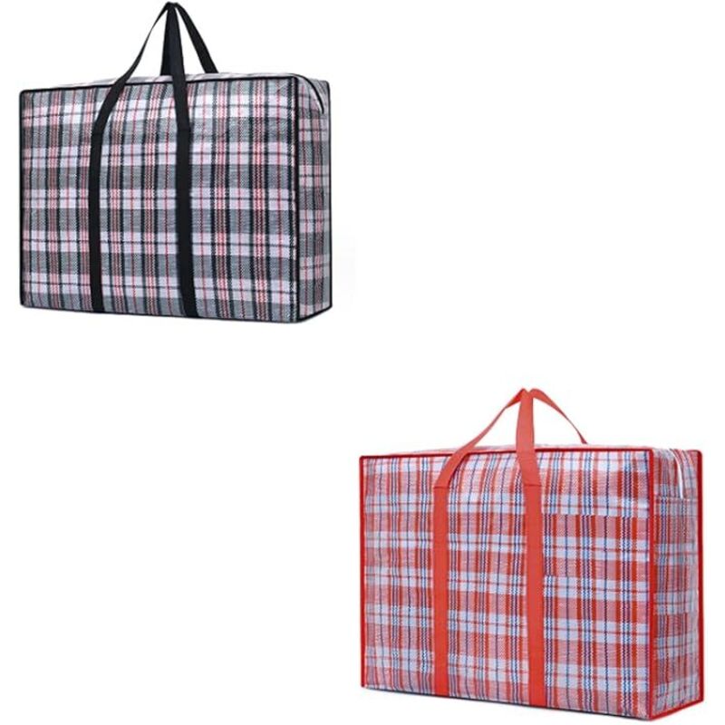 2 Stücke Plastiktasche Aufbewahrung, Cloth Storage Bags, Aufbewahrungstasche, Geeignet für Transport, Lagerung und Aufbewahrung