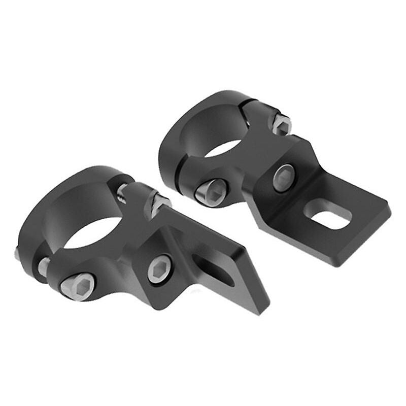 Woosien - 2 stücke Universal Lenker 22mm Motorrad Scheinwerfer Halterung Halter Rohr Für Cafer Chopper, tg80