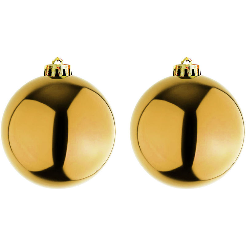 2 Stück xxxl Baumkugel Gold ø 25cm-MYW99827-gold-2