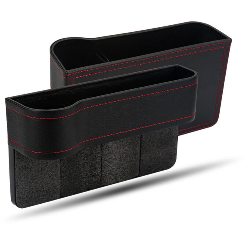 2-teiliges Autositz-Seitenorganizer-Set, Auto-Organizer, Autositz-Organizer, Autositz-Seitentasche, Organizer zur Aufbewahrung von Handys, Schlüsseln