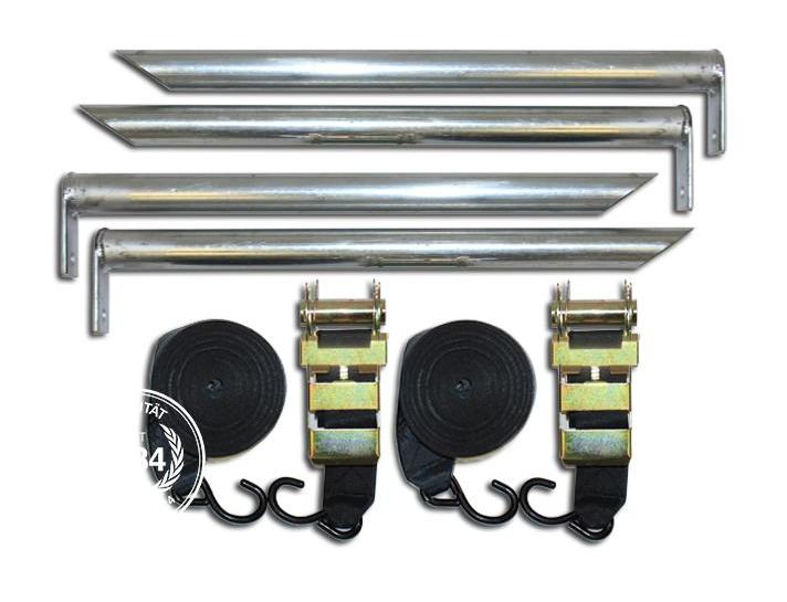 Sturmsicherung Lagerzelt Partyzelt 15 m mit Erdnägeln - Zusätzliche Sicherheit, Stabilität für Ihr Lagerzelt Lagerhalle Partyzelt Windschutz neu