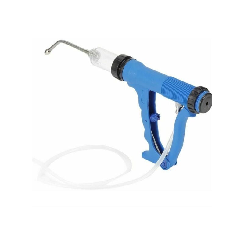 Alovez - 20 ml praktische, stufenlos einstellbare Spritze für Rinder, Schafe, Ziegen, Vieh