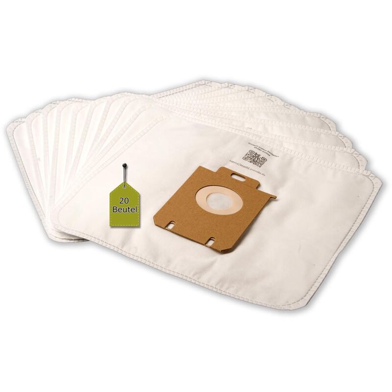 20 Staubsaugerbeutel passend für aeg aam 6200 o - AirMax + 2 Mikro-Filter