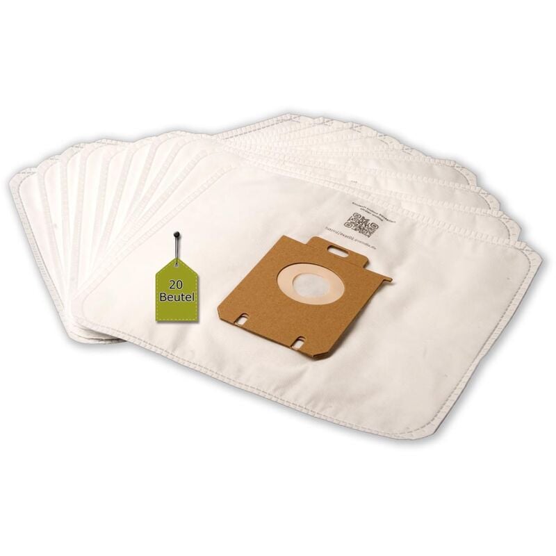 20 Staubsaugerbeutel passend für AEG aam 6200 o - AirMax + 2 Mikro-Filter