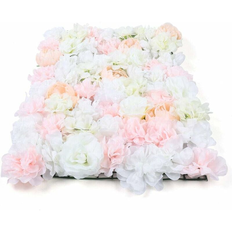 20 Stücke Kunstblumen Panel diy Blumenwand Rosenwand Künstliche Blumen Dekor Säule