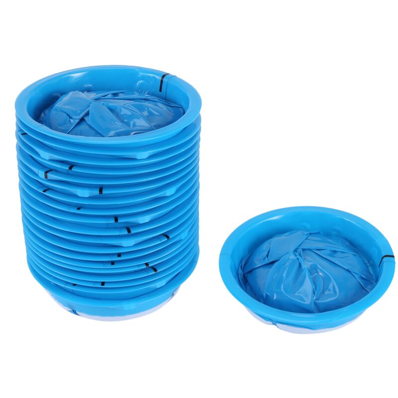 20 StüCk Einweg-Erbrochenes-Beutel, Emesis-Beutel, Flugzeug- und Autokrankheitstaschen, ÜBelkeitstaschen für Reisebewegungskrankheit