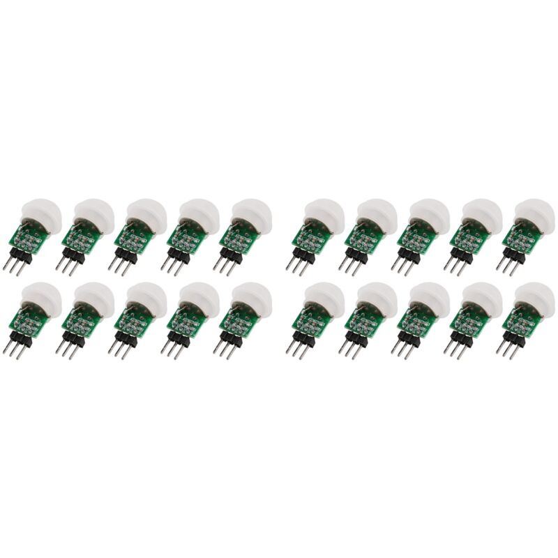 20 Stücke AM312 Mini Human Sensor Modul ir Pyroelektrische Infrarot pir Bewegungs Sensor Detektor Module dc 2,7V Bis 12V