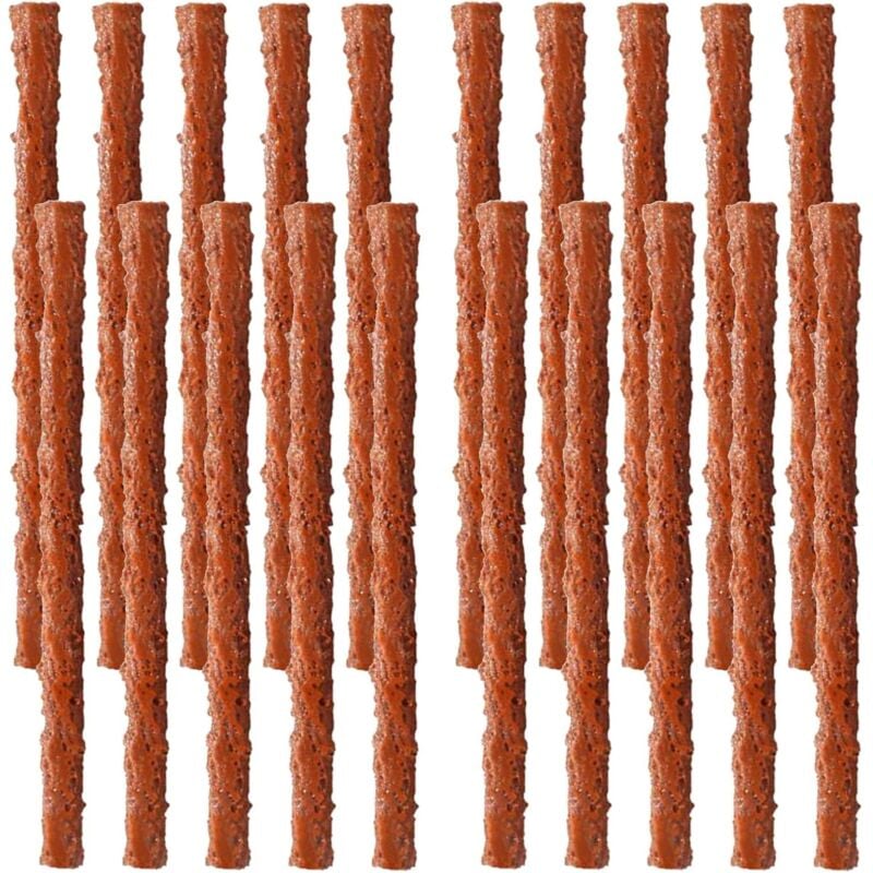 Jalleria - 20-teiliger Reifendocht, Reifendochtkleber, Autoreifen-Reparaturdocht, Autoreifen-Reparaturset, Reifenreparaturstreifen für Auto,