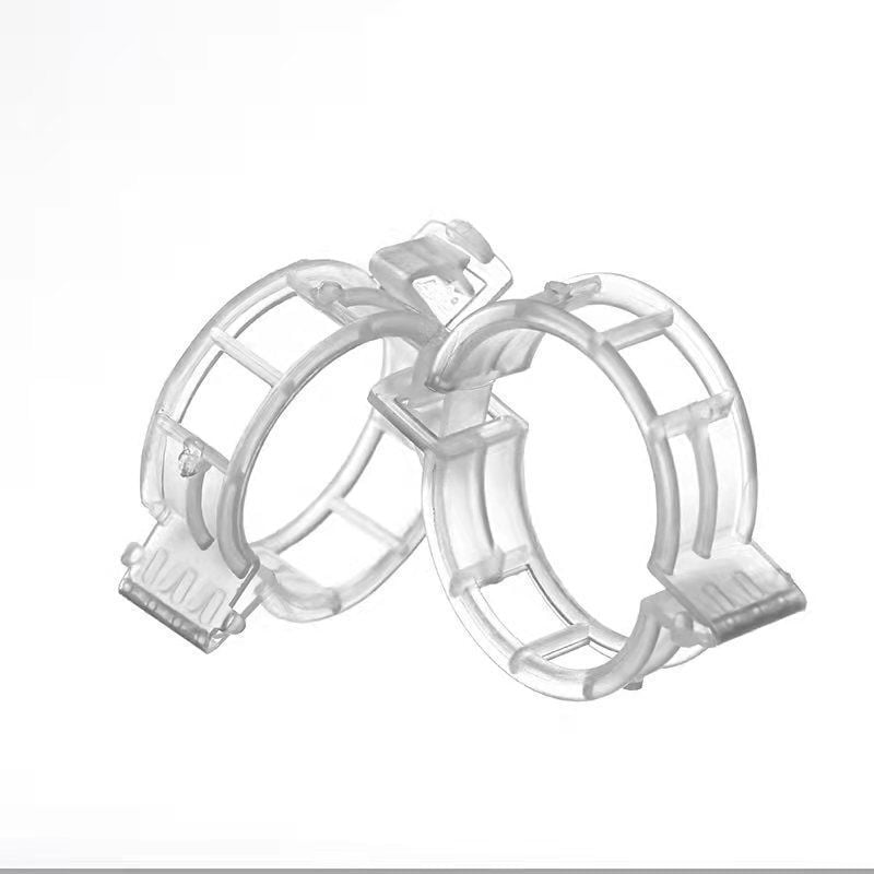 ZVD - 200 Stück Tomatenklammern für Pflanzen, Kletterklammern, Garten-Kunststoffklammern, für Gemüse, Pflanzen, Tomaten – Weiß