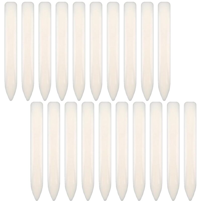 20er-Pack Falzbein-Werkzeug, Falzbein Aus Kunststoff, zum Basteln, Rillen, Falten, Knicken, Papierbasteln, Scrapbooking-Werkzeug