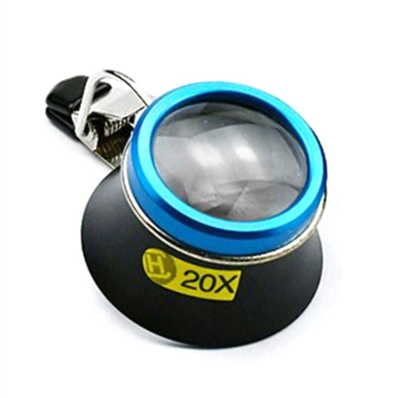20X Brillen Lupe Clip-on Auge Tragbare Okular Handwerk Betreiber Uhrmacher Reparatur Werkzeug