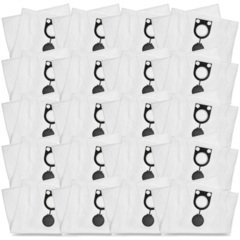 20x Hochwertige Staubsauger-Beutel für Bosch cs Unitec, Bosch CS1225, Bosch gas 25 / GAS25 Staubsauger mit einem Volumen von 25-35 Liter / Ersatz