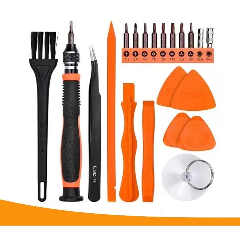21-teiliges Präzisionsschraubendreher-Set, Reparatur für Türklingel, Laptop, Switch, PS4, Xbox, MacBook, iPhone, Uhr, Brille usw.