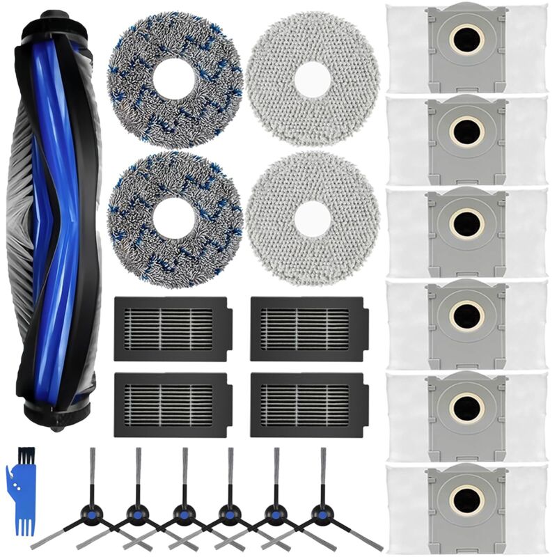 21-teiliges Zubehörset für Ecovacs Deebot T50 Max Pro Omni, T50 Max Omni, T50 Max Pro Omni Gen2 Ersatzteile, T50 Max Zubehör