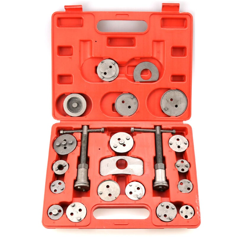 Skecten - 21 tlg Auto Kolben Werkzeug Bremszylinder Set Scheibenbremssattel Universal Wind Rewind Werkzeug für die meisten Autos Fahrzeuge Limousinen