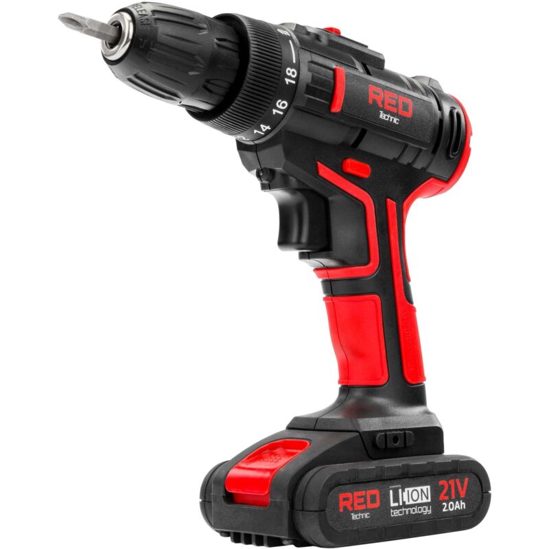 ProVolt Akkuschrauber Set 21V Mit Bit-Satz Und 2 Batterien - Professionelles Komplettset Für Vielseitige Projekte