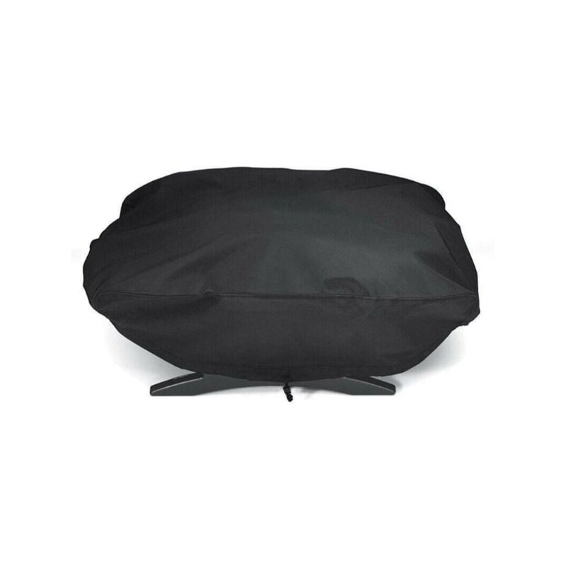 210D Grillschutzhülle für Weber Q1200 und 1000 Gasgrill, passend für Q1200, Q1400, Q1000, Q100, Q120, Baby q Modelle, Anti uv