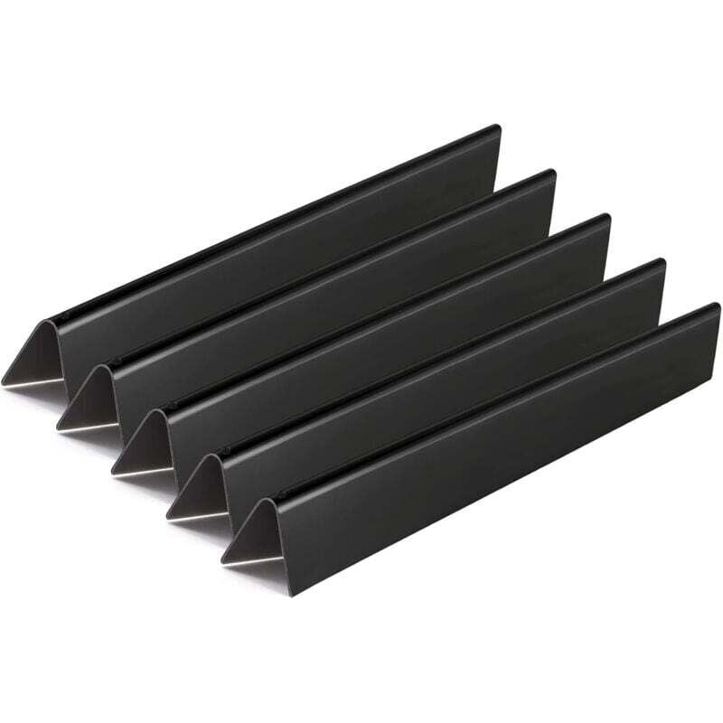 22,5-Zoll-Aromaschienen für Weber Spirit E-310, Genesis Silver/Gold B & C und Spirit 300 Grills (seitliche Bedienelemente). Grillrost (5er-Set).