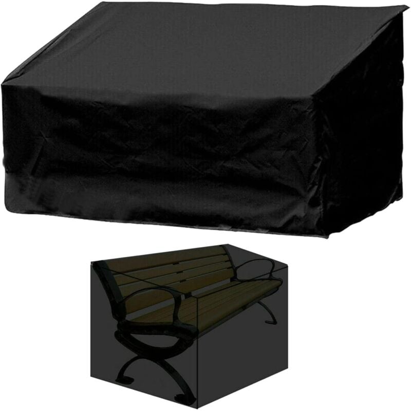 2/3 Gartenmöbel-Abdeckung, wasserdichte Gartentisch-Schutzhülle für Gartenmöbel, Sitzbereich, atmungsaktive Haube, Gartenmöbel für Sitze,