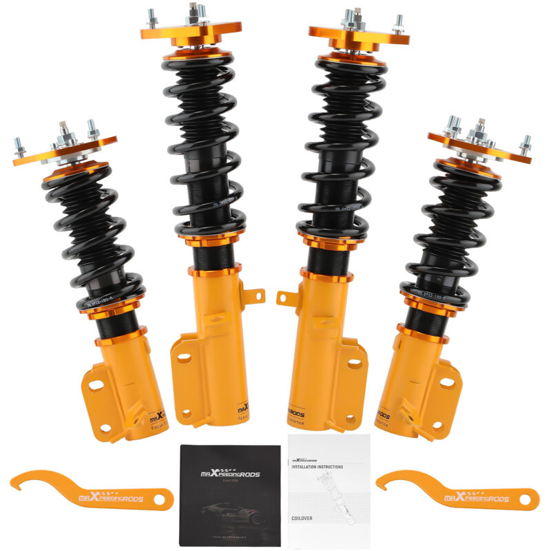 24 Dämpfung Höhenverstellbares Gewindefahrwerk for Toyota Corolla E90 E100 87-02