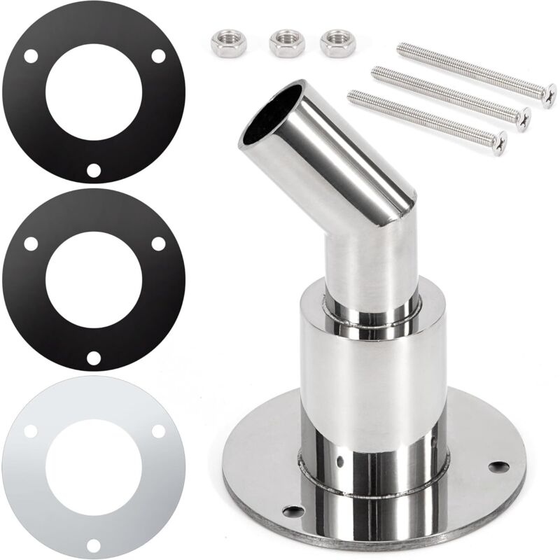 24-mm-Edelstahl-Durchbruch-Abgasanschluss für Dieselheizungen an Booten und Pkw mit Diesel-Standheizung