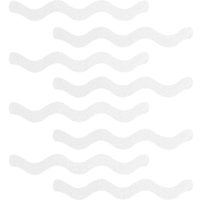 24 rutschfeste Badewannen-/Duschpads – transparente Anti-Rutsch-Aufkleber – selbstklebende Badewannenaufkleber + kostenloses eBook..DEBUNS
