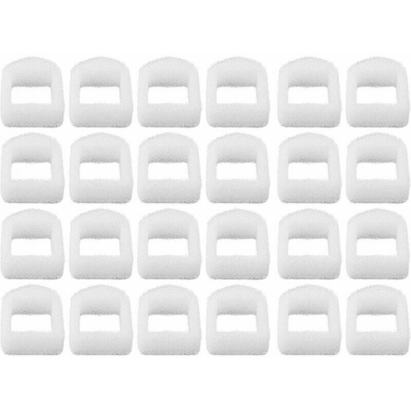 24-teiliger Ersatz-Schaumstofffilter für Hunde- und Katzenbrunnen, Schaumstoff-Vorfilter für Haustierbrunnen, kompatibel mit Drinkwell-, Keramik- und