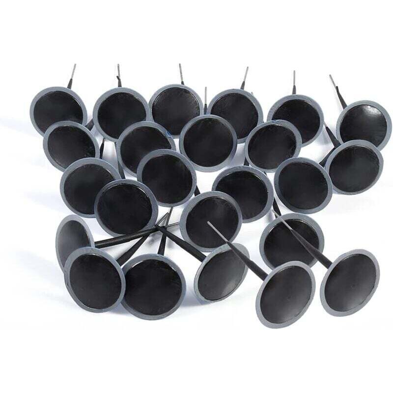 24-teiliges Reparaturset für schlauchlose Autoreifen, Gummi, 4,5 mm, mit Kabel, für Auto, Motorrad, LKW, Bus