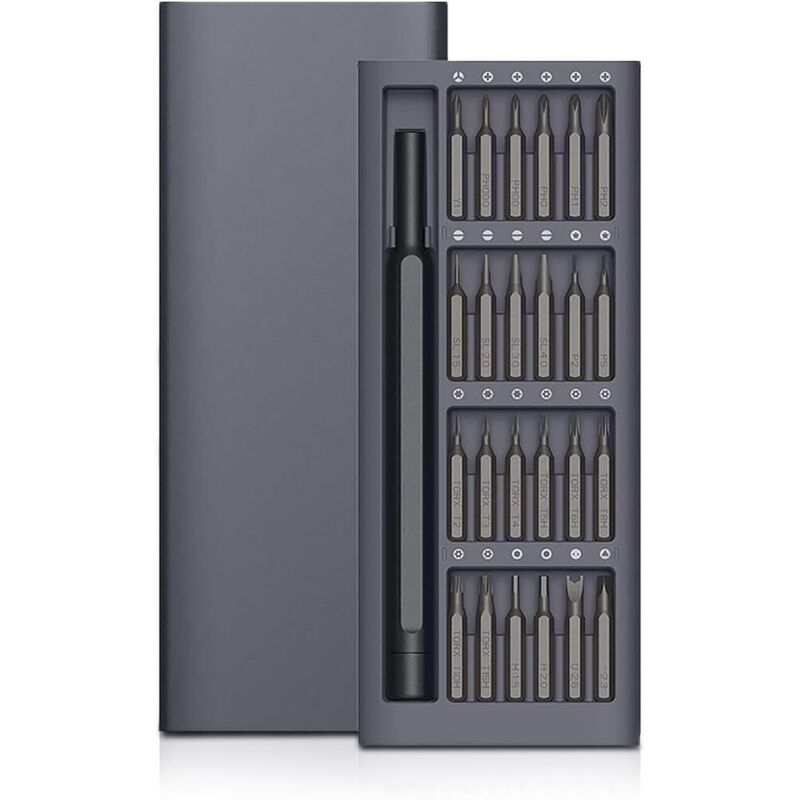 25-in-1-Präzisionsschraubendreher-Set, magnetisches Set für die Reparatur von iPhone, Computer und Uhren