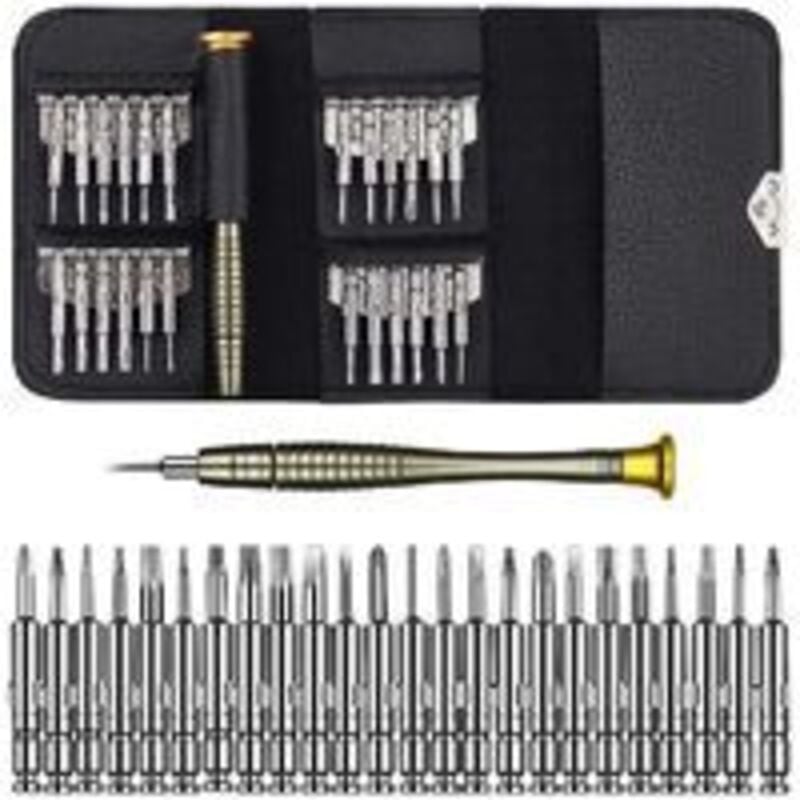 25-in-1 Präzisions-Schraubendreher-Reparatur-Set für Laptop, Uhr, Schmuck, Spielzeug, Brillen usw
