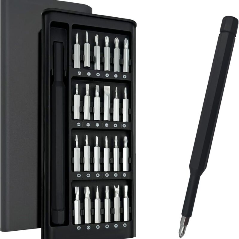 25-in-1-Präzisionsschraubendreher-Set, Weihnachtsgeschenke für Männer und Väter, tragbares Mini-Werkzeugset, für MacBook, iPhone, Switch, PC, PS5/4,
