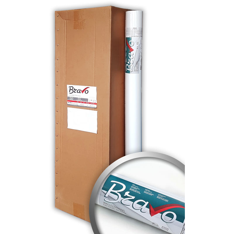 1 Kar. 16 Rollen Malervlies Renoviervlies Anstrich Vlies glatte überstreichbare Vliestapete 60 g 424 qm