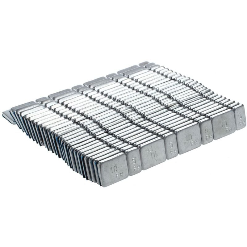 25 Stück 2,1 oz 60g Reifen Reifen Rad Balance Gewichte Streifen für Auto