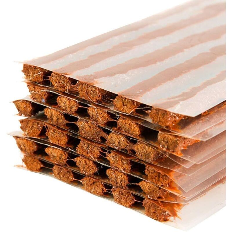 25-teiliges Reparaturset für schlauchlose Reifen: Klebeband, Kordeln, Stopfen, Werkzeug, Gummi, Schnellreparaturkleber für Reifen und Felgen, Auto,