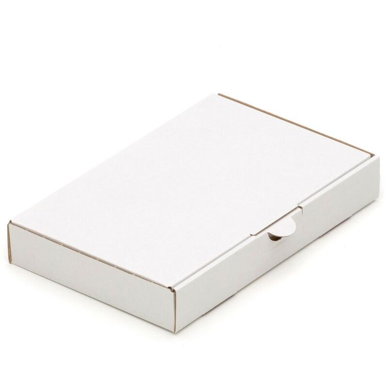 Kk Verpackungen - 25 Warensendungen 220 x 140 x 32 Maxibriefkarton Post Maxibrief Karton Weiss
